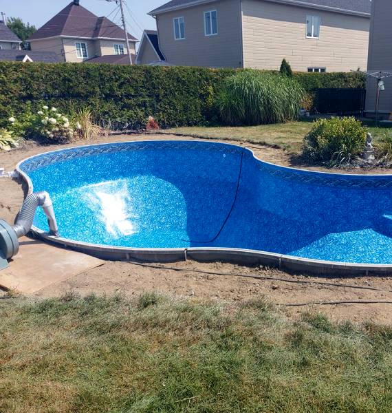 Réparation piscine creusée Sainte-Foy